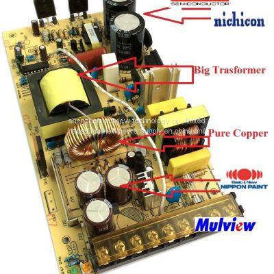 Ce RoHS FCC IEC 12V30A/24V15A350W AC DC Regulated LED Switching Power Supply photo-2