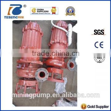 vertical silt dredging pump with submersible motor