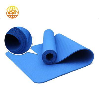 High Quality Factory Supply Tpe 6mm Yoga Mat High Density photo-4