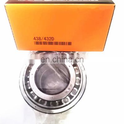 1.5inch bore double row taper roller bearing NA438/432D TDO design tapered bearing 438-432D 438/432D beearing