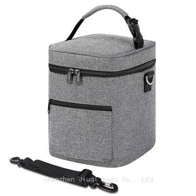 Custom Travel Breastmilk Cooler Bag Storage Box Children Baby Bottle Milk Insulated Breast Milk Cooler Carry Bag photo-2