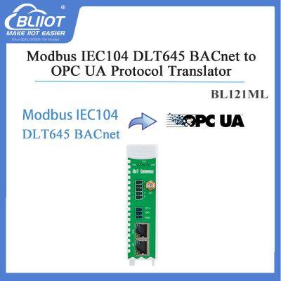 Modbus IEC104 DLT645 BACnet to OPC UA BL121ML IIoT Gateways for Data Acquisition and Transmission