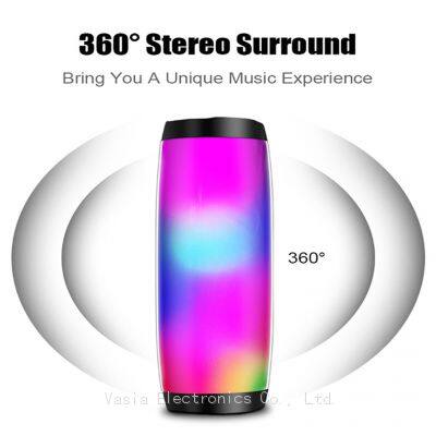 Bluetooth speaker LED color-changing light creative gift outdoor waterproof Subwoofer