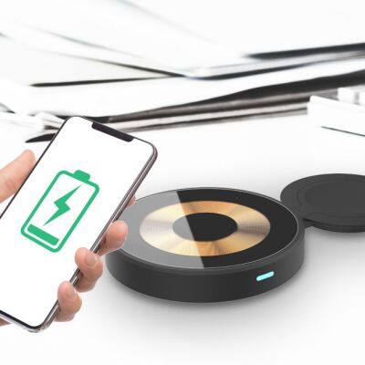 15W Transparent Magnetic Attachment Wireless Charger Safe Charging Smart Pairing Power Failure Protection