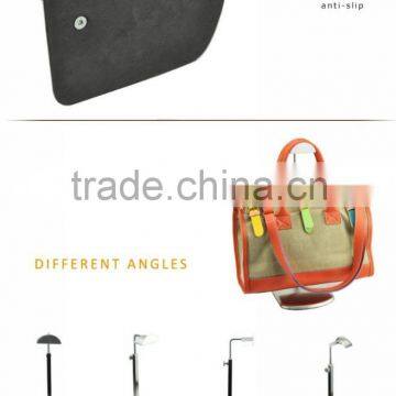 Brushed Silver Bag Hanger Stand, Hanging Bag Display Stand Wholesale photo-5