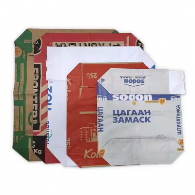 Anti-Static Cement Paper Bags With QR Tracking | FSC-Certified Sustainable Production photo-3