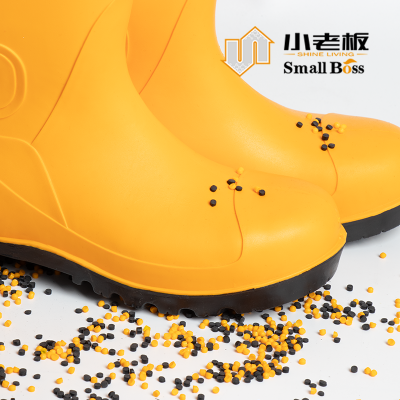 Factory Folding Resistant Light High Quality PVC Granules Compound Pellets PVC Rain Boot photo-2