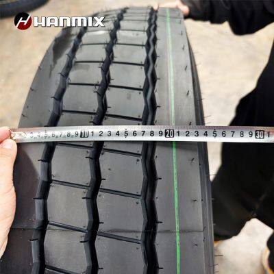 Hanmix All Wheel Position Steel Radial TBR Tyres 12.00R24 Highway Durable Truck Tires photo-2