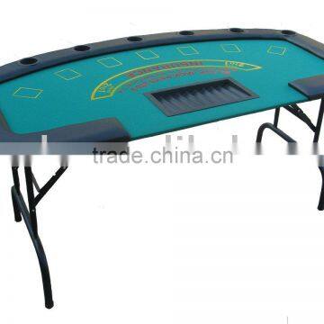 Black Jack Poker Table