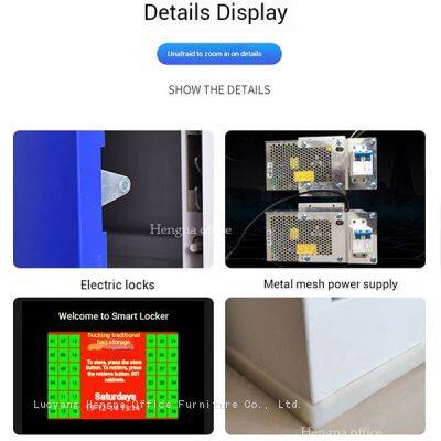 Personalized Smart E-Locker With Plug-In and Barcode System | Secure Storage for Workplaces and Gym Members photo-4