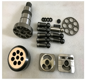 Rexroth A6VM55 moteur hydraulique pour la traction finale, groupe rotatif et pièces de rechange photo-2