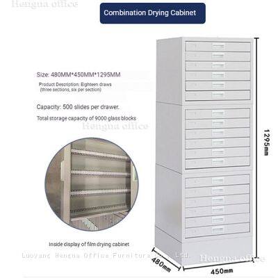 Histology Slide Cabinet for Biobanks, Modular Steel Pathology Archiving Unit, High Capacity Storage for 75x25mm Standard Slides, OEM/ODM photo-3