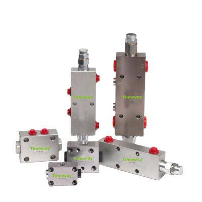 Hydraulic Valve G3/8 40L/min Single Acting External Pilot Effect Relief Compensated Hydraulic Directional Control Valve 31.5 Mpa