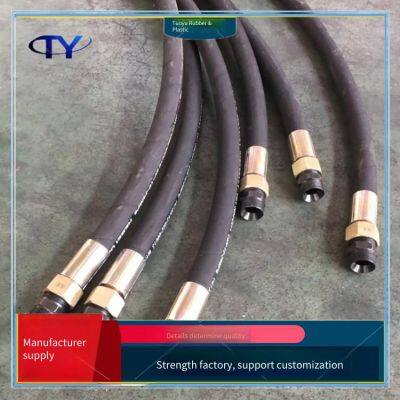 Oil Delivery Pressure-resistant Rubber Hoses, High and Low Pressure Pipes for Coal Mines, High and Low Pressure Hoses for Coal Mines, Oil-resistant, for Mining photo-3