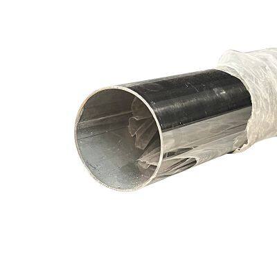 Stainless Steel Round Welded Pipe Polished Surface Sanitary Tube photo-4