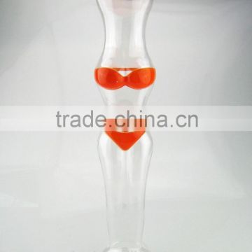 Bikini Plastic Slush Ice Yard Cup for Drinking