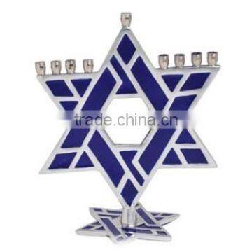 start Jerusalem rasin finish MENORAH candle holder menorah