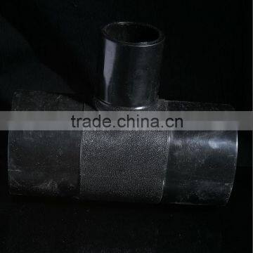 HDPE hot-melting Reducing Tee Pipe Fittings