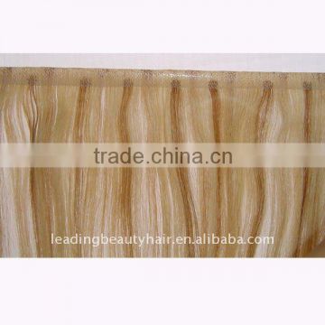 European Handtied weft,skin weft/PU weft