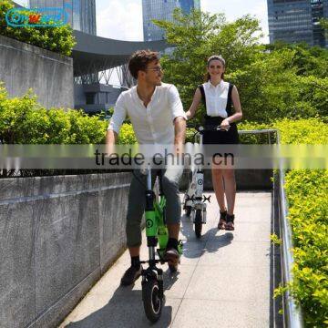 2016 New E-bike! 36V lightest and laborsaving Li-ion battery quick folding portable 11kg electric wheel hub motor bike