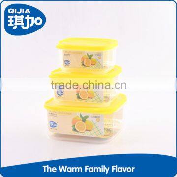 Wholesale fruit vegetable sealable 1000ml plastic food container