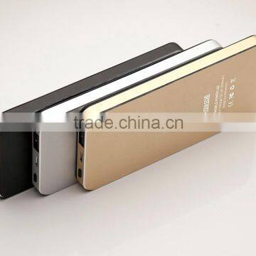 Fashionable Ultra-thin Mirror Panel USB Li-polymer Battery Bank Power photo-3