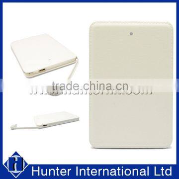 Luxury Promotional 4000 mAh Slim Power Bank