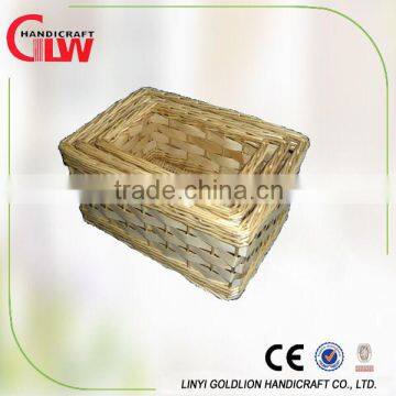 natural willow wicker basket, rectangular willow baskets with liners, wicker egg basket