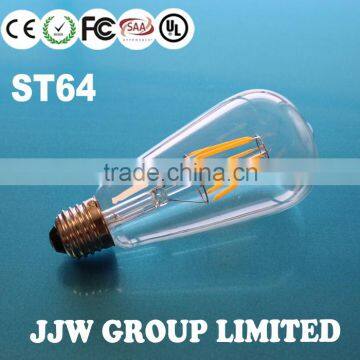 Brand new white filament bulb led filament lamp a19 6w e27 led filament bulb prices