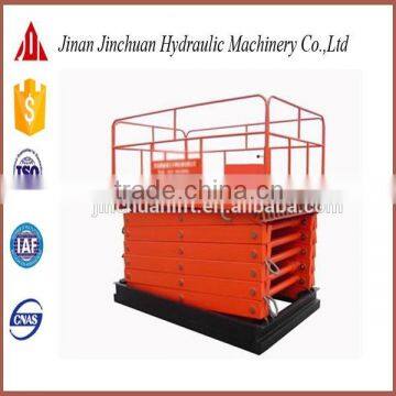 Chinese new car lift/stationary scissor lift table