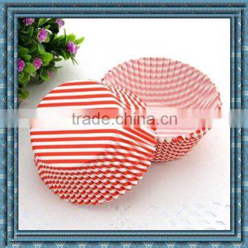 Direct Manufacturer greaseproof stripe paper cups for cakes and bread