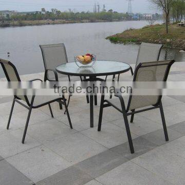 Mesh aluminum pro garden furniture set