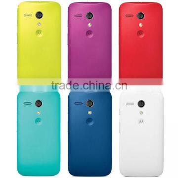 Original Shell Hard Armor Snap On Case battery replace Back Cover for Motorola Moto G