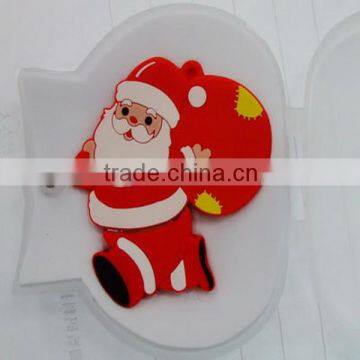 Customize Christmas Satan Claus usb flash drive,Christmas usb flash memory