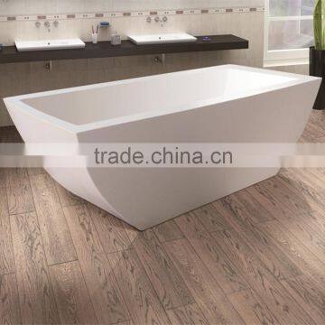 Oval Shaped Acrylic Comfortable Style Bathtub MBA222 photo-4