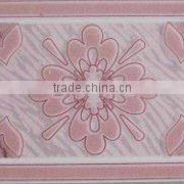 7x20 ceramic wall border line