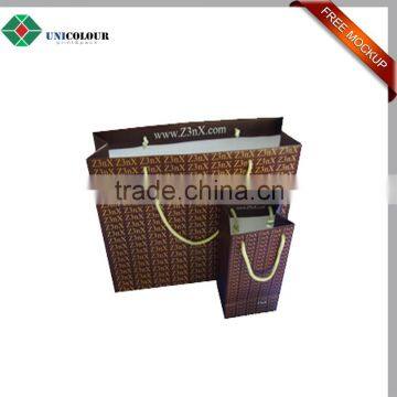 Custom Luxury Logo Kraft Paper Cement Bag With Handles photo-6