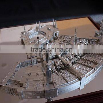 Miniature Architectural Arts & Crafts Metal Model photo-4