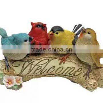 Design Toscano Birdy Welcome Statue Multicolored