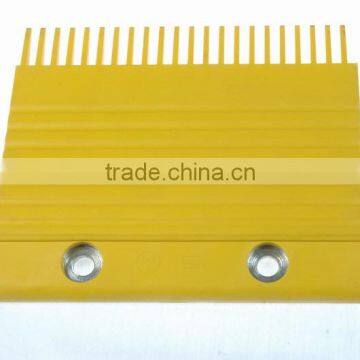 Escalator Comb Plate 200.7x99x9 Yellow right Iron Base Polyurethane