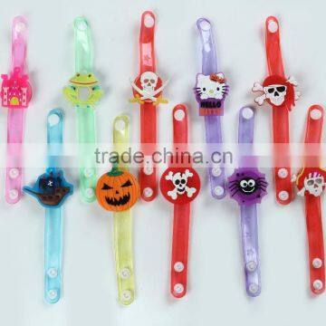 Halloween Festival Children toy gifts led flashiong bracests/wristband festival&party supplies