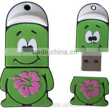 Colorful PVC gift usb flash drive,OEM usb