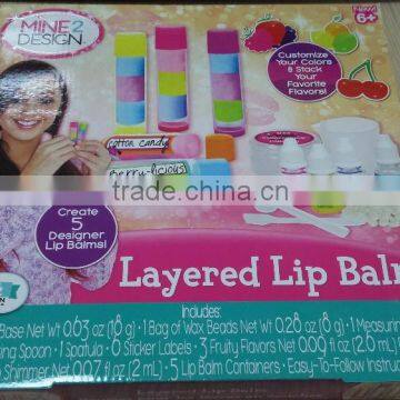 Layered Lip Balm for DIY set