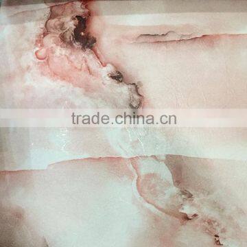 New Fashion Design ,PVC Shiny Glossy Leather With Chinese Printing Style for Ladies Handbags Usage Wallet and Notebooks Cover photo-2