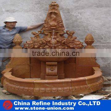 stone carving wall fountain for sale