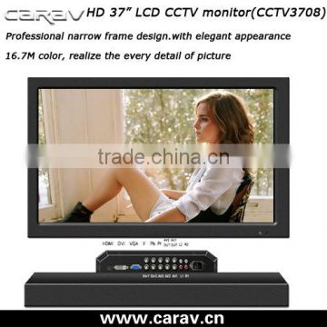 37 Inches (16: 9) durable metal case industrial cctv lcd monitor