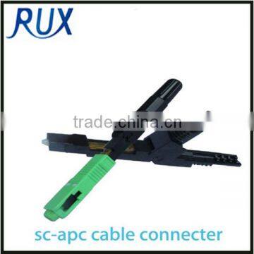 SC-APC plastic upc fiber fast connector