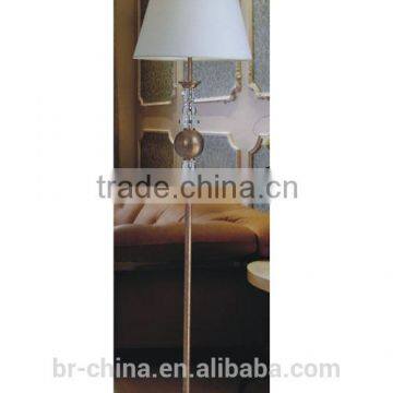 CE/UL/SAA copper crystal floor lamp FL21469