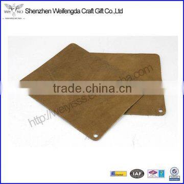 2015 Hot New Arrival Top Grade Genuine Leather Mouse Pad