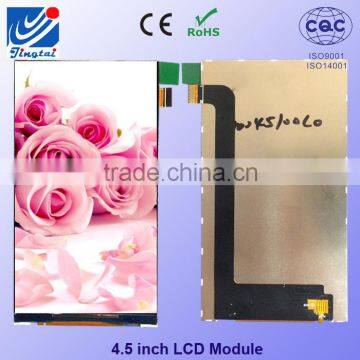 540 RGB * 960 4.5 inch tft flexible lcd screen wholesale with 400cd/m2(TYP)